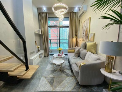 坂田五和地铁口500米小区房【双子名座】福田零距离，户型完美