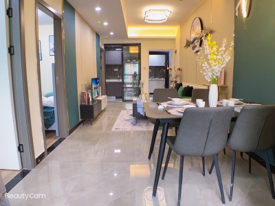 首付21万起买宝安精装新盘【幸福雅苑】原始户型，已通燃气