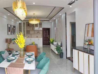 横沥三江小产权房「荷塘悦舍」三房39.8万起带精装，分期三年