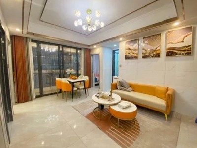 大岭山【柏芸花园二期】4栋合围式小区，三房低至38.8万一套 分期8年