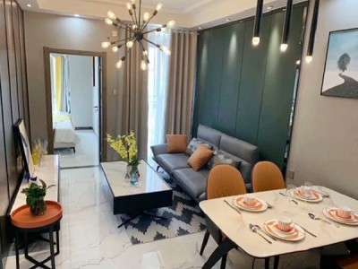 大朗国际都会在哪里？能买吗？松山湖6栋大型花园 带大型停车场，均价8500元/m²